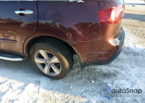 2013 Acura Mdx Technology Package z USA, uszkodzony, nr VIN 2HNYD2H34DH512874